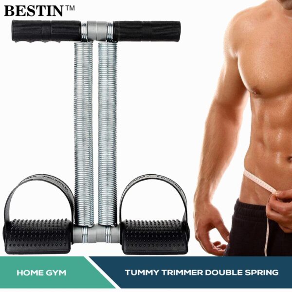 High Quality Double Spring Tummy Trimmer - Home Gym Essential for Effective Abs Workouts - Image 2